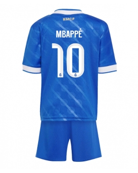 Real Madrid Kylian Mbappe #10 Maglia Gara Terza Repliche 2025-26 Bambino Maniche Corte